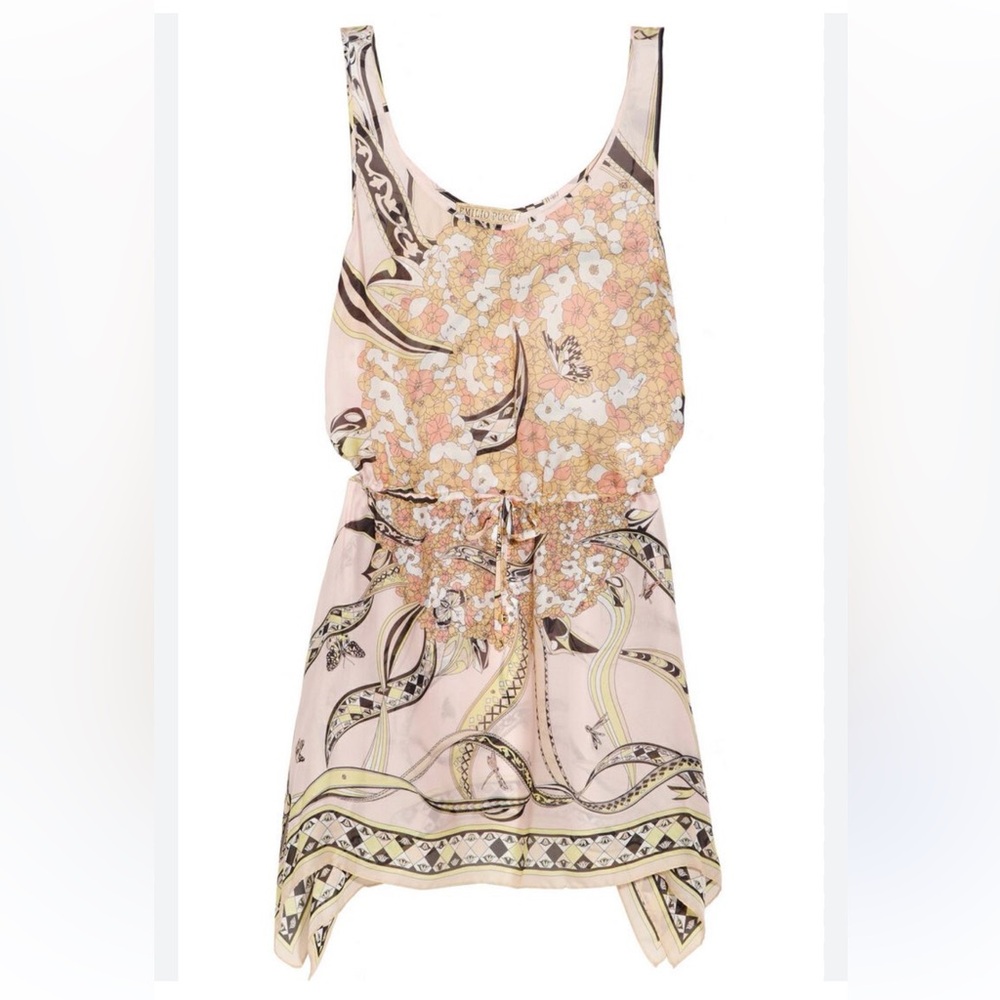 Emilio Pucci Printed Silk Cover Up